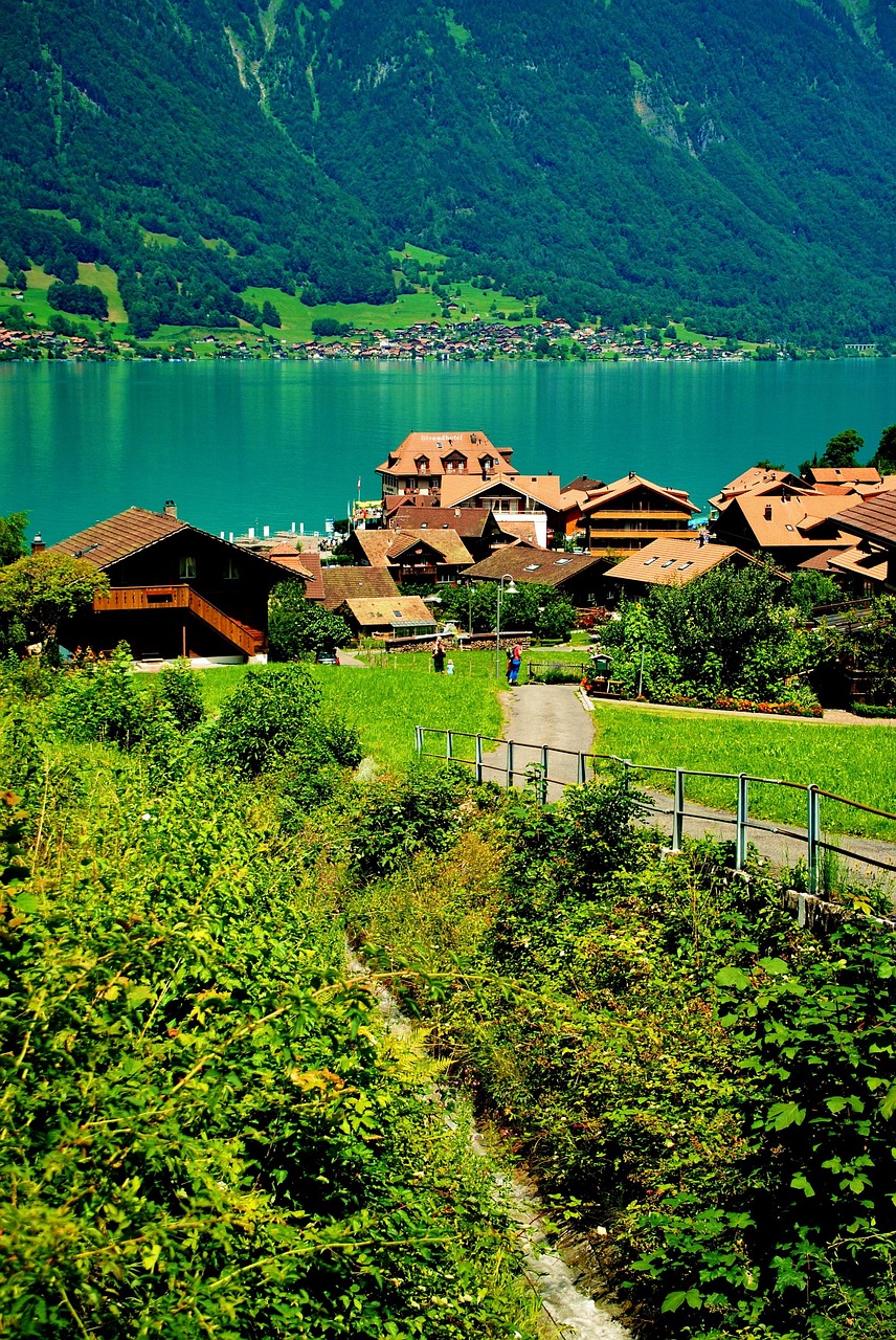 Calm Swiss Village